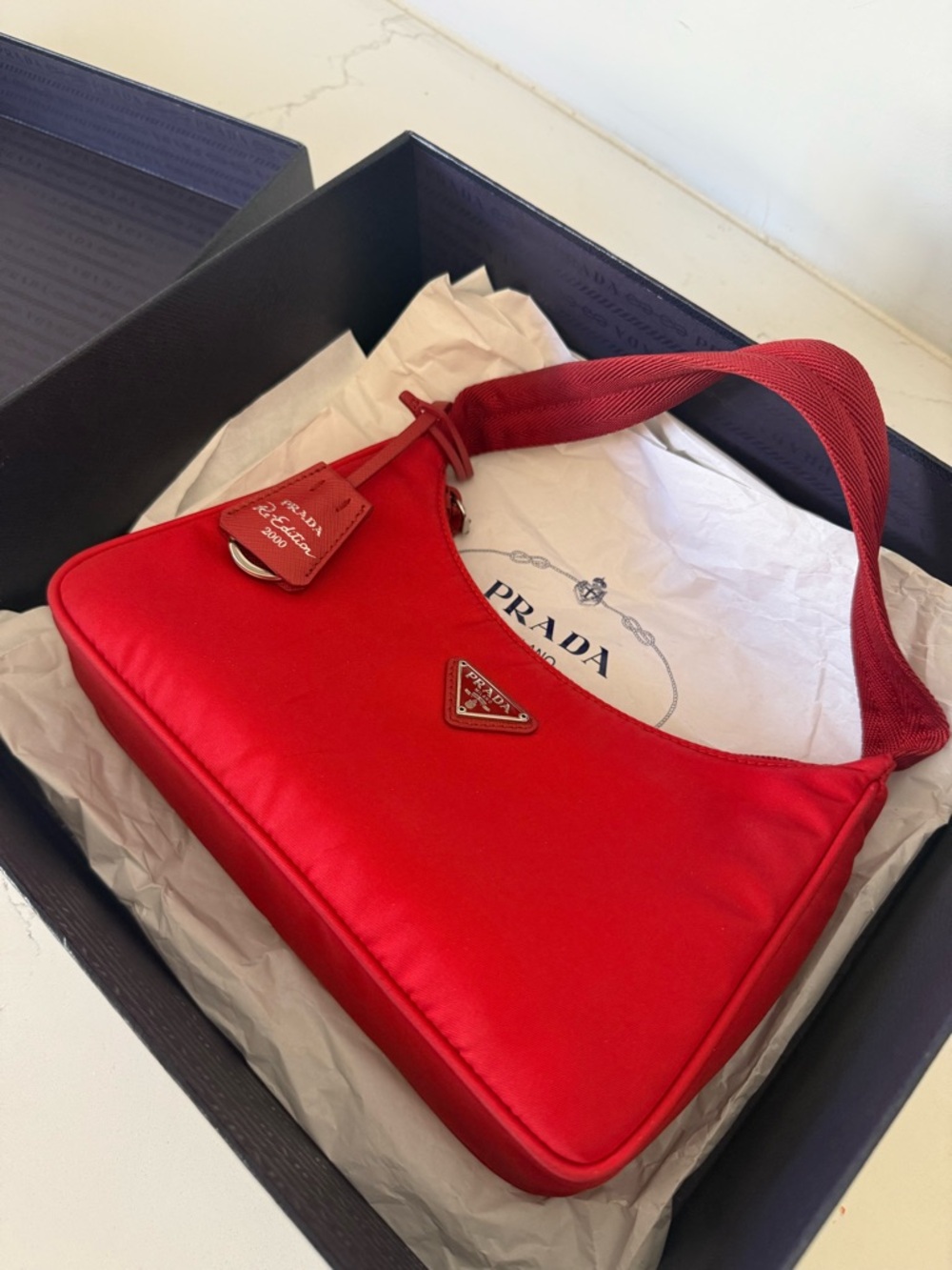 Prada Re-Edition 2000 Nylon bag - Picture 14 of 14